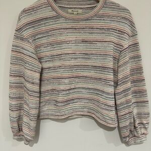 Madewell Multicolor Striped Sweater‎ size XS